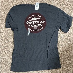Aftco Gray fishing T-Shirt